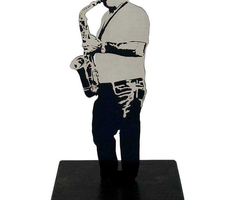 Trofeo personalizado silueta
